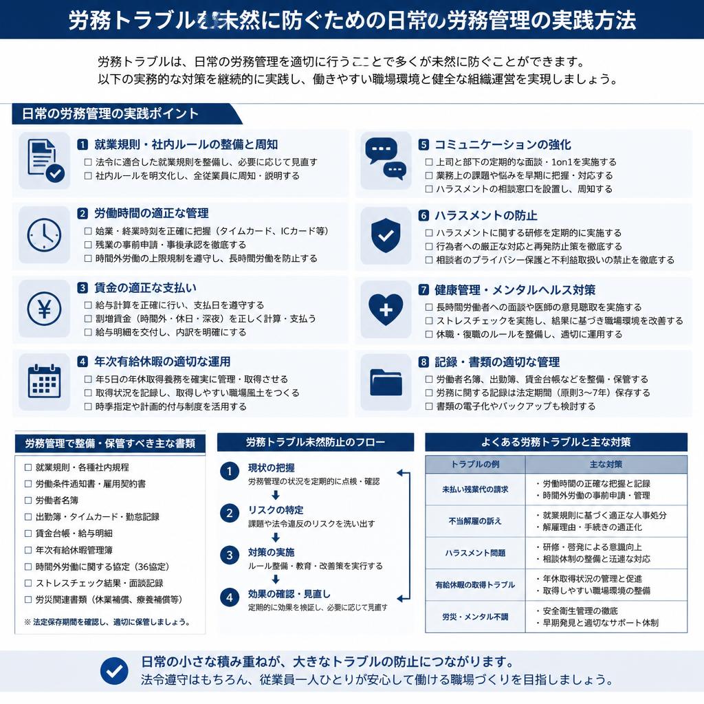 5. 効果的な労務管理の実践